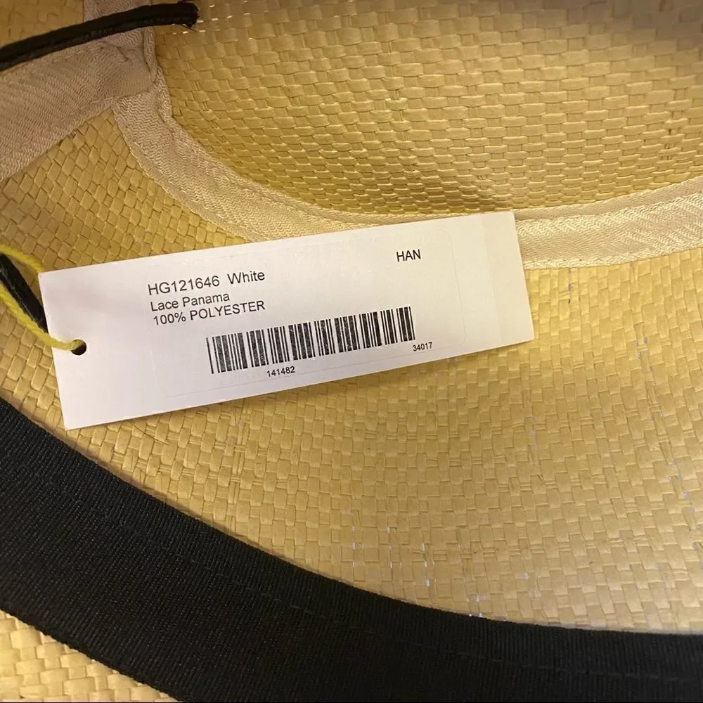 BCBGeneration lace Panama Hat - Picture 8 of 12